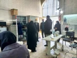 بازدید ریاست دانشگاه فنی وحرفه ای کشور جناب آقای دکتر صالحی عمران از آموزشکده دختران نجف آباد 11