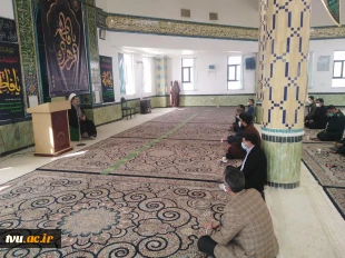 برگزاری مراسم شهادت حضرت فاطمه (س) در آموزشکده  فنی شهید مطهری تفت  4