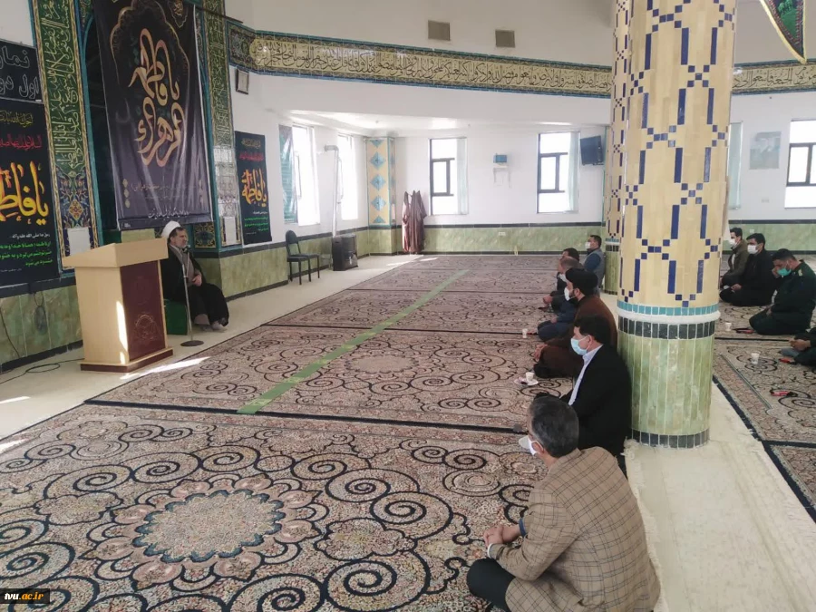 برگزاری مراسم شهادت حضرت فاطمه (س) در آموزشکده  فنی شهید مطهری تفت  4