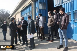 بازدید هیات رئیسه محترم سندیکای صنایع آسانسور و پله برقی ایران و نمایندگان برخی شرکت های تولیدی از کارگاه های تخصصی رشته تعمیر و نگهداری آسانسور و پله برقی دانشکده فنی انقلاب اسلامی 4