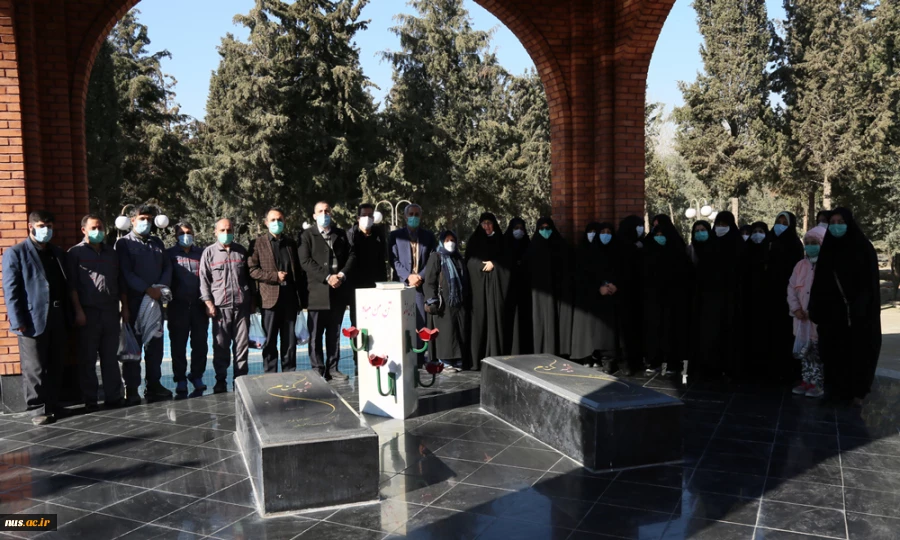 برگزاری مراسم عزاداری و سوگواری سالروز شهادت حضرت زهرا(س) در جوار مزار شهدای گمنام دانشکده شریعتی 7