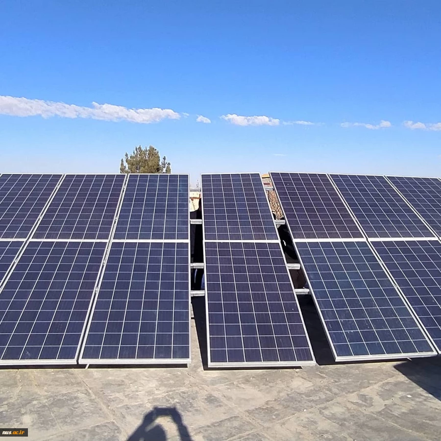 نیروگاه خورشیدی پنج کیلوواتی دانشکده فنی شهیدرجایی قوچان درایام دهه مبارک فجربه بهره برداری می رسد 5