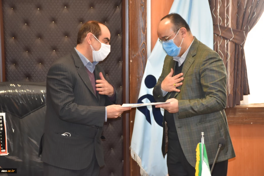 جلسه تودیع و معارفه معاون اداری و مالی دانشگاه فنی و حرفه ای استان گیلان و تجلیل از بازنشستگان اخیر دانشگاه 3