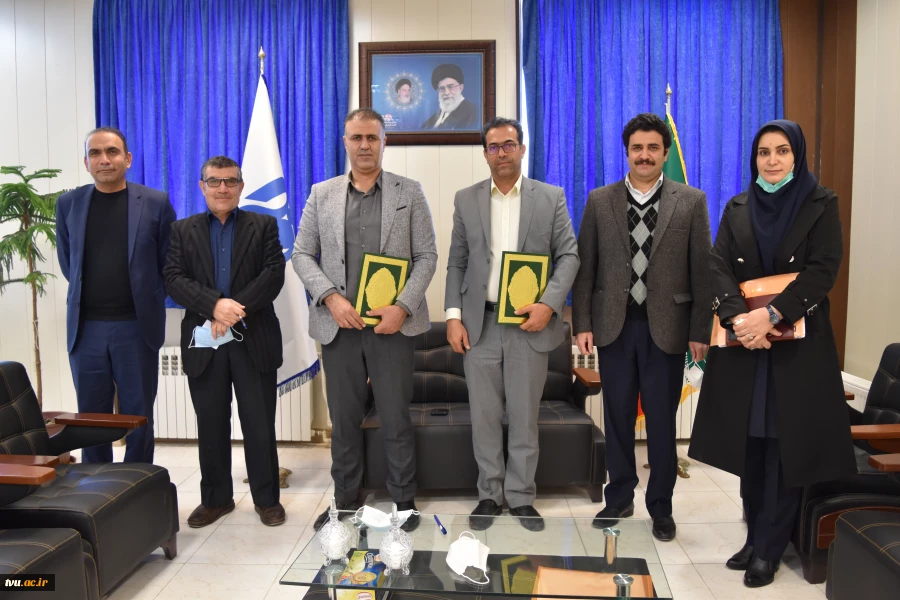 امضای تفاهم‌ نامه فی مابین دانشگاه پیام نور و دانشگاه فنی و حرفه‌ای استان لرستان 3