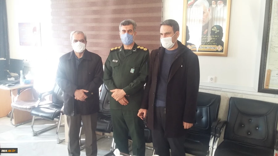 دیدار سرپرست آموزشکده فنی و کشاورزی مراغه با فرمانده سپاه پاسداران انقلاب اسلامی شهرستان ویژه مراغه 2