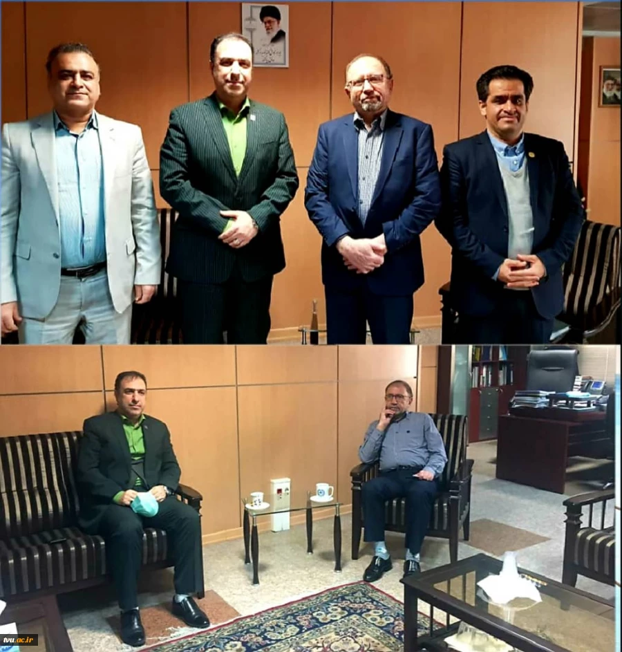 جلسه معاون محترم آموزش، پژوهش و فناوری وزارت صمت با معاون پژوهش و فناوری دانشگاه فنی و حرفه ای کشور  2