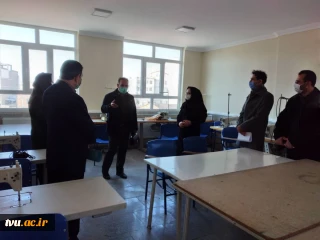 دیدار سرپرست آموزشکده فنی و حرفه ای دختران ارومیه با رئیس اتحادیه خیاطان شهرستان ارومیه