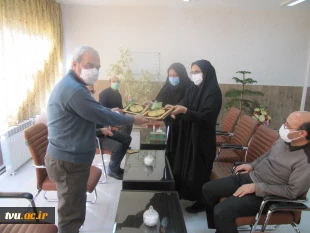 مراسم تقدیر از همکاران زن شاغل در آموزشکده فنی و کشاورزی مراغه بمناسبت میلاد حضرت فاطمه الزهرا(س) 2