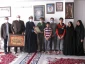 دیدار معاون دانشجویی دانشکده فنی شهید مهاجر با خانواده شهید مدافع حرم  دادمحمد رحیمی