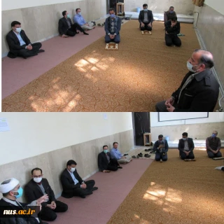 برگزاری مراسم عزاداری شهادت حضرت امام هادی (ع) در دانشگاه فنی و حرفه ای استان سمنان