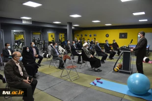 با حضور رئیس و اعضای هیأت رئیسه 

سالن اختصاصی آمادگی جسمانی و تربیت بدنی سازمان مرکزی دانشگاه فنی و حرفه ای افتتاح شد 2