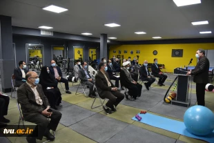 با حضور رئیس و اعضای هیأت رئیسه 

سالن اختصاصی آمادگی جسمانی و تربیت بدنی سازمان مرکزی دانشگاه فنی و حرفه ای افتتاح شد 4