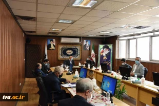 نخستین جلسه ی شورای حقوقی دانشگاه فنی و حرفه‌ای کشور  برگزار شد 2