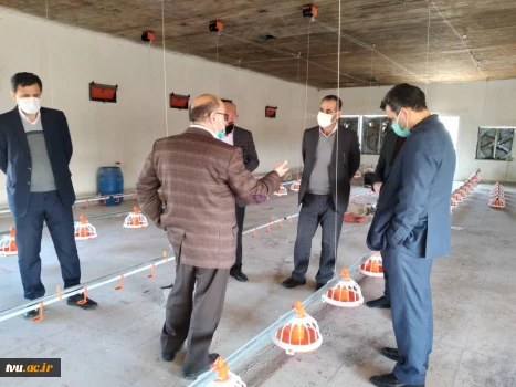 بازدید مدیر کل محترم نظارت و ارزیابی دانشگاه فنی و حرفه ای کشور به همراه رئیس دانشگاه فنی و حرفه ای استان از آموزشکده کشاورزی ساری 8
