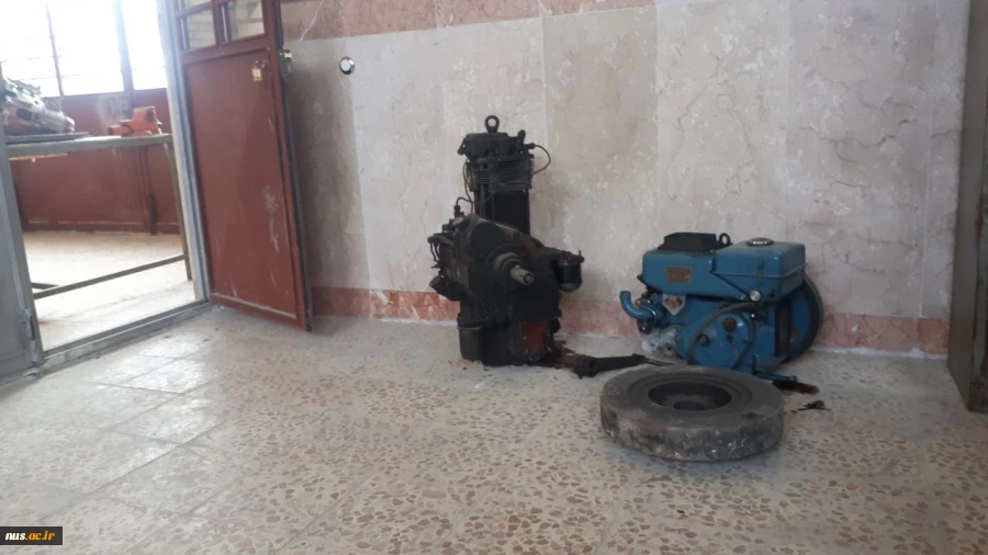 اهدائ دو دستگاه موتور تک سیلندر به کارگاه مکانیک خودروی آموزشکده فنی و کشاورزی مراغه 3