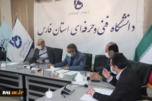 بازدید هیات نظارت، ارزیابی و تضمین کیفیت علوم، تحقیقات و فناوری استان فارس 
از دانشگاه فنی حرفه ای فارس 3