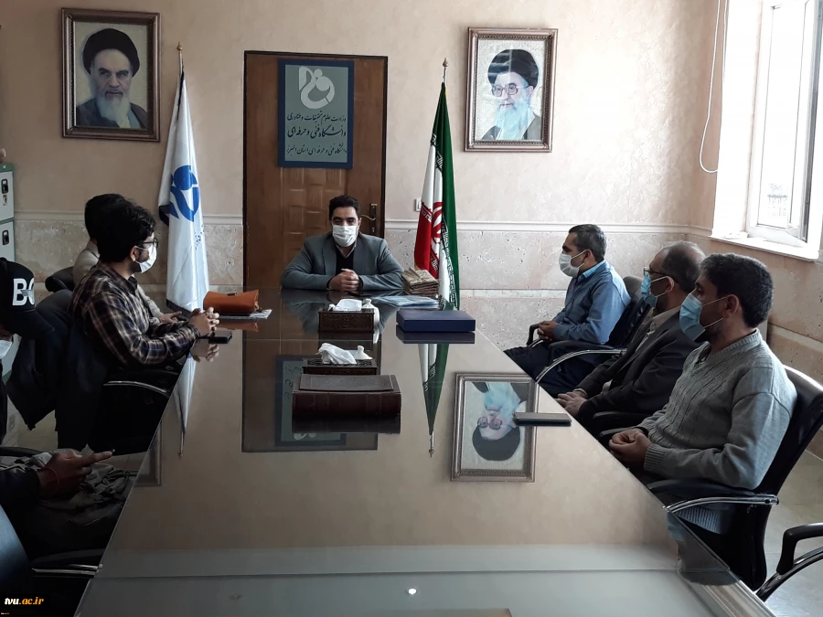 جلسه تقدیر از برگزیدگان کتاب دانشگاه فنی و حرفه ای استان البرز 2