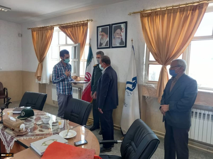 دانشکده فنی و حرفه ای پسران گلپایگان میزبان آئین تودیع و معارفه مسئول بسیج دانشجویی مراکز آموزش عالی شهرستان 2