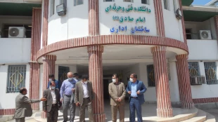 بازدید دکتر میر فخرالدینی معاون محترم آموزشی دانشگاه از آموزشکده فنی امام صادق (ع) بابل 2