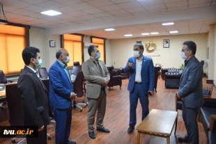 بازدید جناب دکتر میر فخرالدینی معاون محترم آموزشی دانشگاه از مرکز رشد و دانشکده  امام محمد باقر (ع) ساری  2