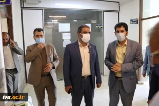 بازدید سید حیدر میرفخرالدینی معاون آموزشی دانشگاه فنی و حرفه ای، از آموزشکده فنی و حرفه ای شماره 2 ساری 4