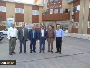 بازدید سید حیدر میرفخرالدینی معاون آموزشی دانشگاه فنی و حرفه ای از آموزشکده فنی و حرفه ای کشاورزی ساری 2