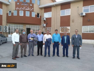 بازدید سید حیدر میرفخرالدینی معاون آموزشی دانشگاه فنی و حرفه ای از آموزشکده فنی و حرفه ای کشاورزی ساری 3
