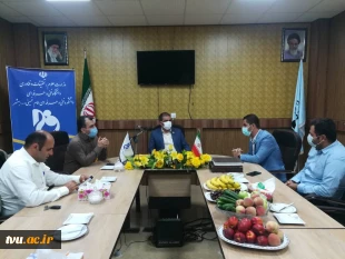 بازدید سید حیدر میر فخرالدینی معاون محترم آموزشی دانشگاه از آموزشکده فنی و حرفه ای پسران بهشهر 3