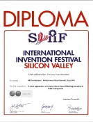 TVU faculty member won Silver Medal in the International Festival of Inventions and New Technologies, "Silicon Valley" USA (2021) 2