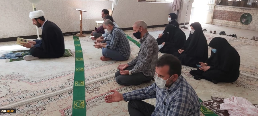 قرائت زیارت اربعین به مناسبت فرا رسیدن اربعین حسینی در آموزشکده   دختران نجف آباد 4
