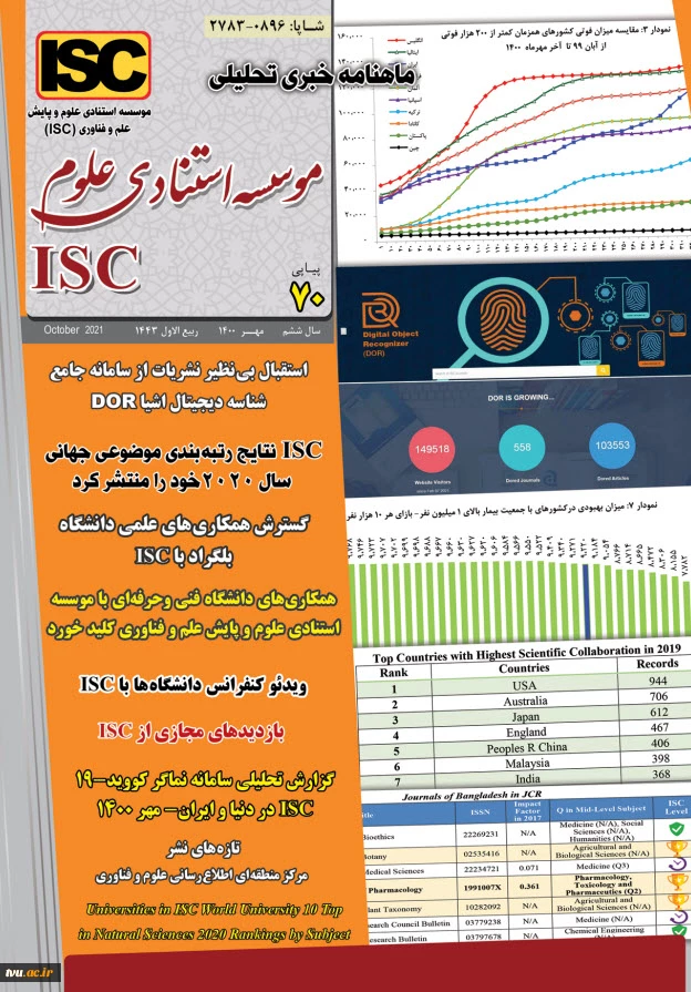 ماهنامه خبری تحلیلی ISC  3