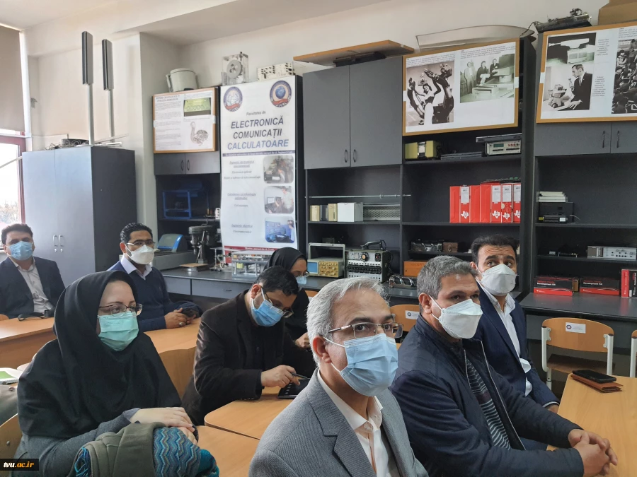 Visiting research centre, workrooms, and laboratories at Pitesti Universit 14