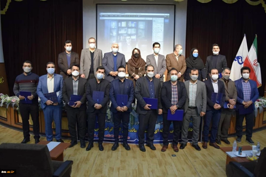 برگزاری مراسم اختتامیه هفته پژوهش و فناوری ۱۴۰۰ دانشگاه فنی و حرفه ای استان گلستان با حضور معاون پژوهش و فناوری دانشگاه فنی و حرفه‌ای 2