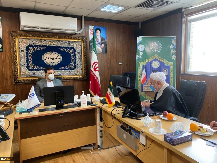 در دیدار  دکتر خسرویان با مدیرکل گروه معارف نهاد نمایندگی مقام معظم رهبری در دانشگاه ها بررسی شد؛

پیگیری جذب هیات علمی تطبیقی و تشکیل گروه معارف در دانشگاه فنی و حرفه ای 5