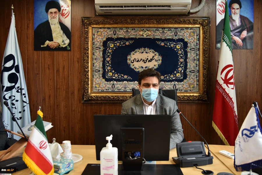 با حضور دکتر خسرویان؛

مراسم تکریم و معارفه سرپرست معاونت آموزشی دانشگاه فنی و حرفه ای برگزار شد. 7
