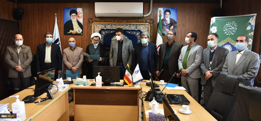 مراسم تکریم آقای علی موسوی و معارفه آقای مهندس شبستانی مشاور رئیس و سرپرست مرکز نظارت، ارزیابی و تضمین کیفیت دانشگاه فنی و حرفه‌ای با حضور دکتر عرفان خسرویان برگزار شد.

 2