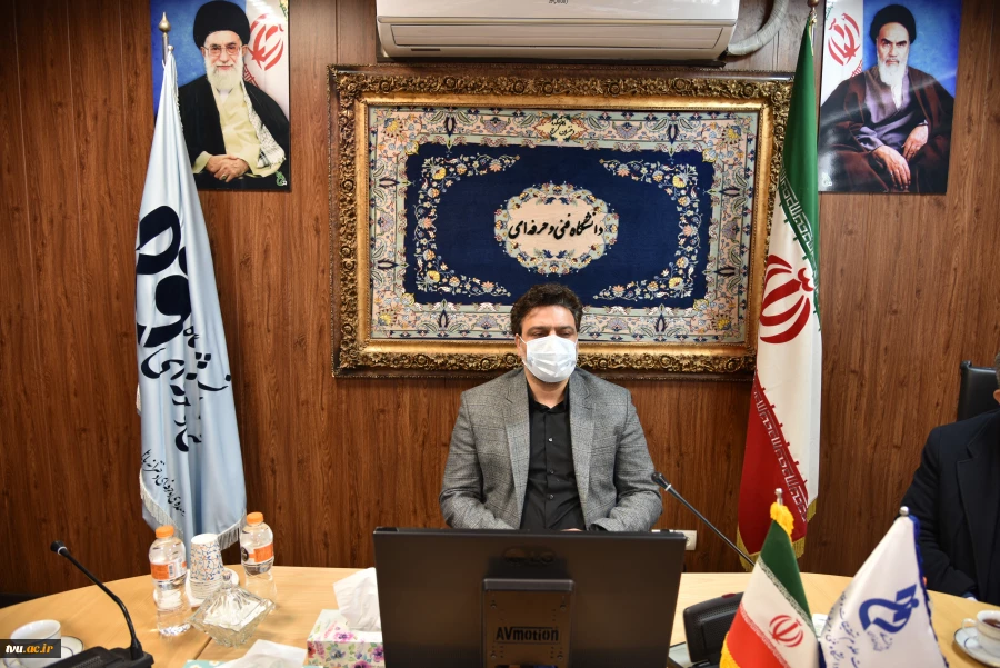با حضور دکتر عرفان خسرویان؛
مراسم تکریم و معارفه سرپرست معاونت فرهنگی و دانشجویی دانشگاه فنی و حرفه‌ای برگزار شد
 5
