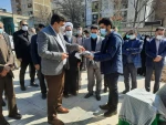 برگزاری مراسم رونمایی از یادمان شهید گمنام با حضور دکتر عرفان خسرویان
 10