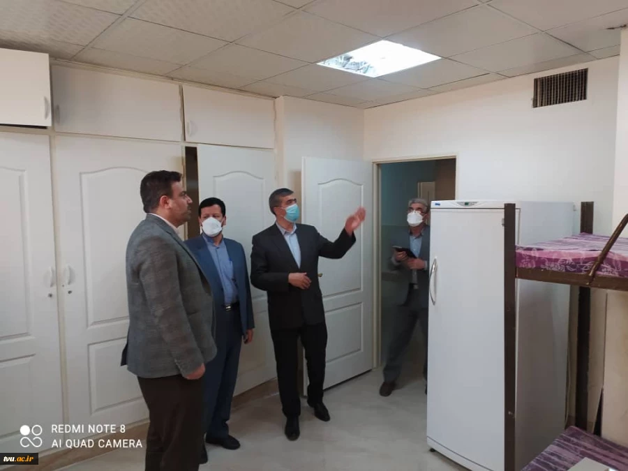 دکترعرفان خسرویان در اولین روز بازگشایی دانشگاه ها، از دانشکده فنی و حرفه ای شهید شمسی پور بازدید بعمل آورد 9