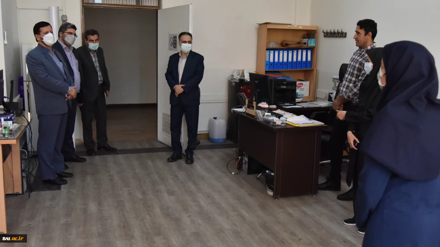 دیدار نوروزی معاونین دانشگاه با کارکنان سازمان مرکزی  9