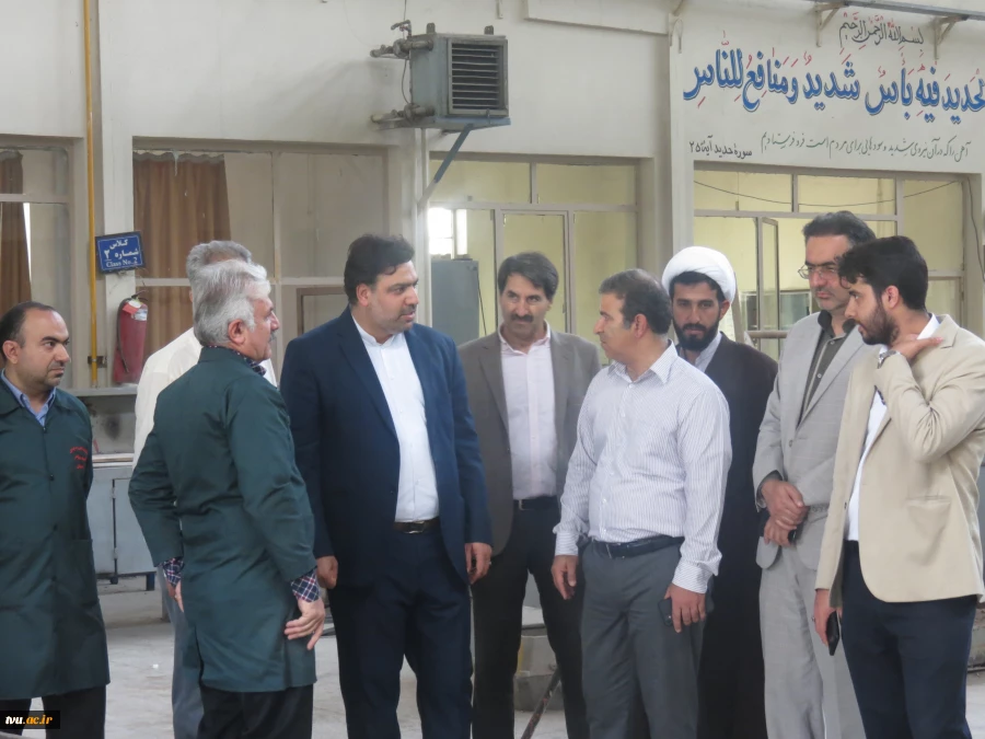 بازدید دکتر عرفان خسرویان از دانشگاه فنی و حرفه‌ای واحد استان اصفهان و مراکز تابع 10