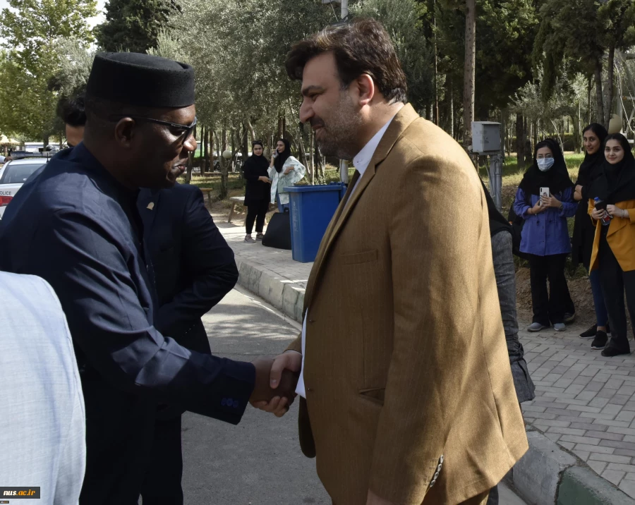 The President of Technical and Vocational University met and talked with the Minister of Higher Education and Research of the Republic of Mali. 5