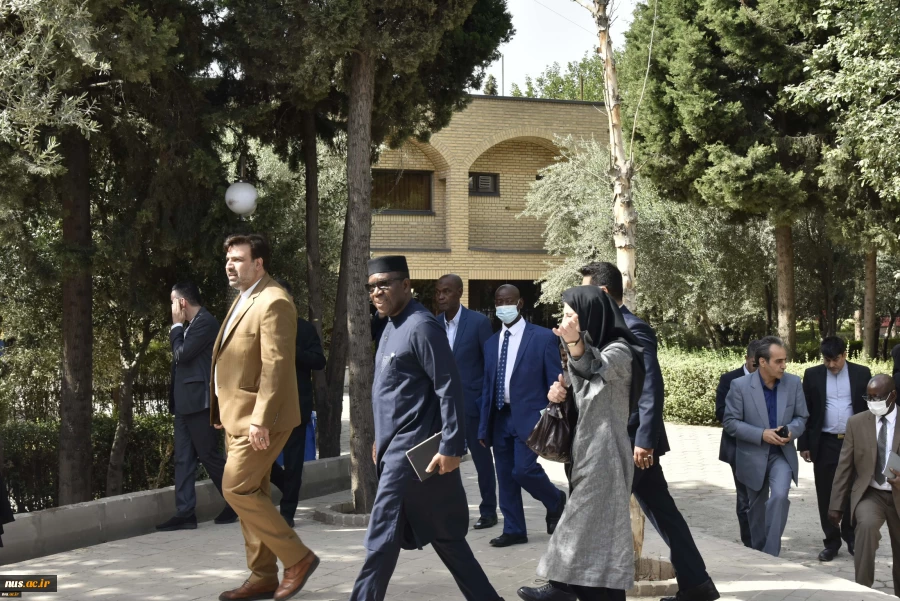 The President of Technical and Vocational University met and talked with the Minister of Higher Education and Research of the Republic of Mali. 12