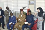The President of Technical and Vocational University met and talked with the Minister of Higher Education and Research of the Republic of Mali. 12
