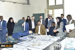 The President of Technical and Vocational University met and talked with the Minister of Higher Education and Research of the Republic of Mali. 5