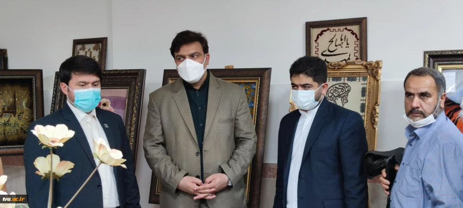 بازدید رئیس دانشگاه فنی و حرفه‌ای کشور از دانشکده فنی و حرفه‌ای دختران کوثر گنبد کاووس 2