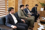 دیدار رئیس دانشکاه فنی و حرفه‌ای با استاندار گلستان 4