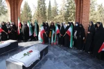 مراسم تجدید میثاق با آرمانهای امام و شهداء در محل یادمان شهدای گمنام دانشکده شریعتی 12