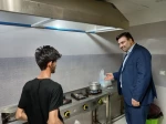 رئیس دانشگاه فنی و حرفه‌ای کشور از خوابگاه دانشجویی دانشکده فنی و حرفه‌ای شمسی‌پور  بازدید کرد 6