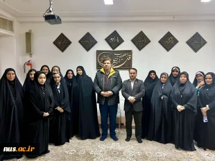 بازدید دکتر خسرویان از دانشگاه فنی و حرفه‌ای استان قم 5